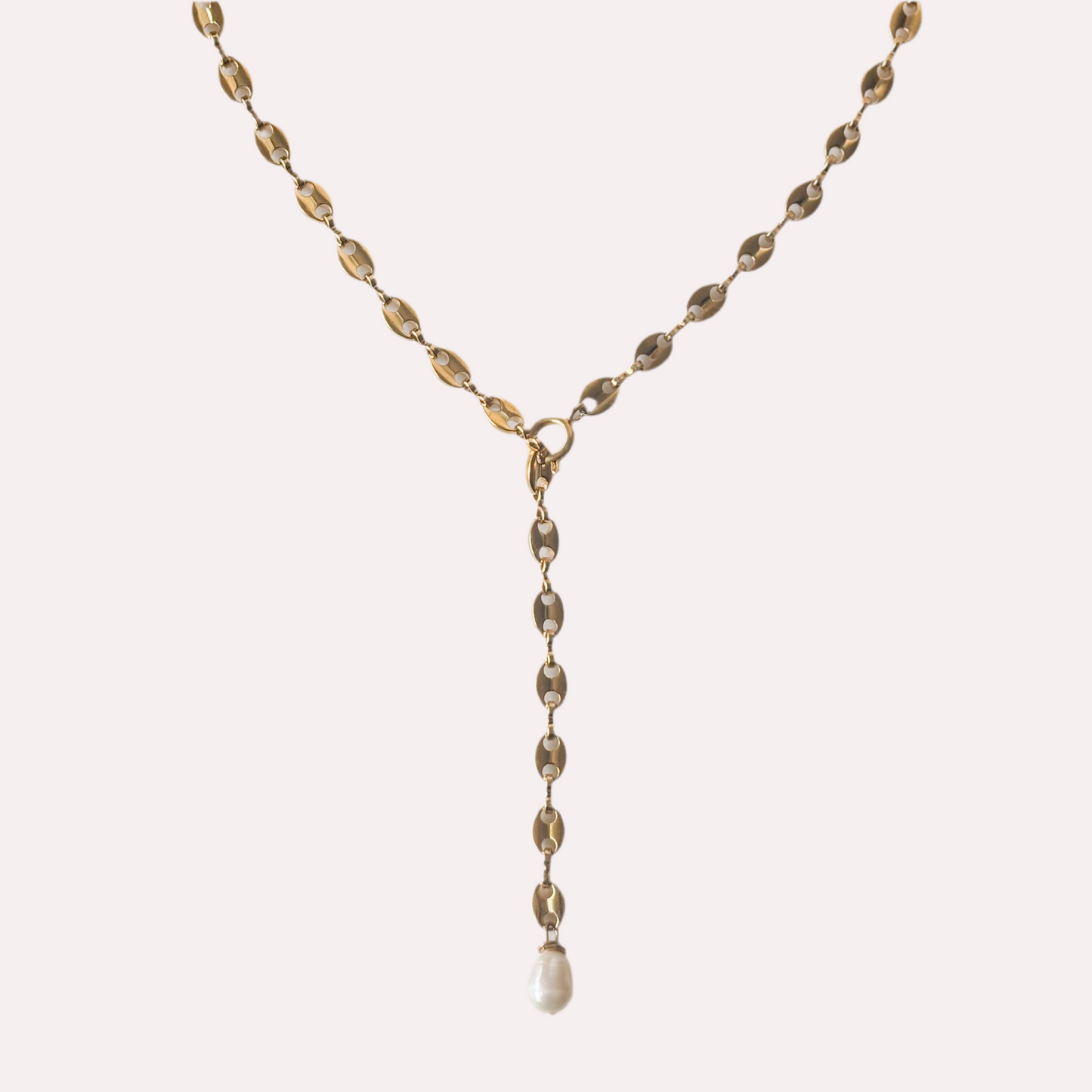 Ketting met parel | Goud | May