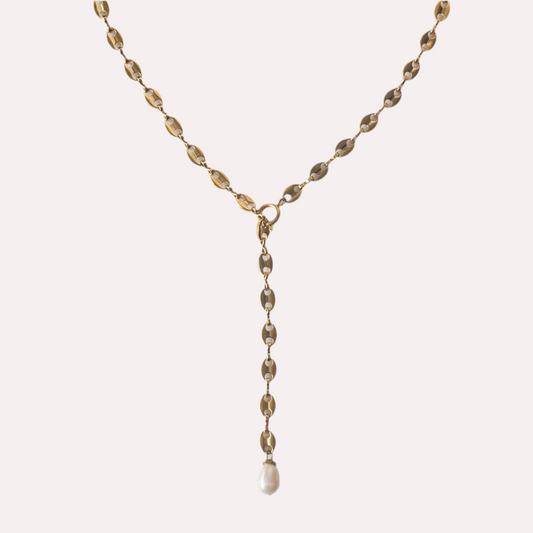 Ketting met parel | Goud | May