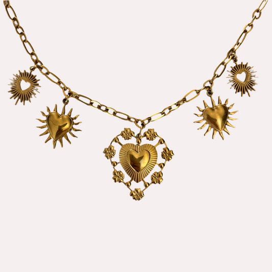Bedel ketting | Goud | Vintage love