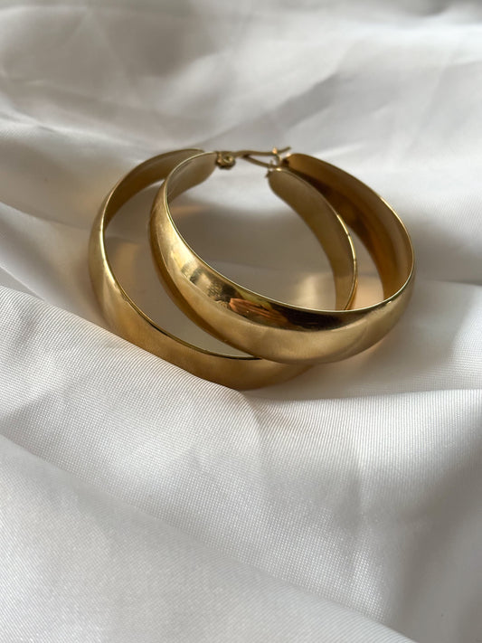 Oorbellen | Goud | Big hoops