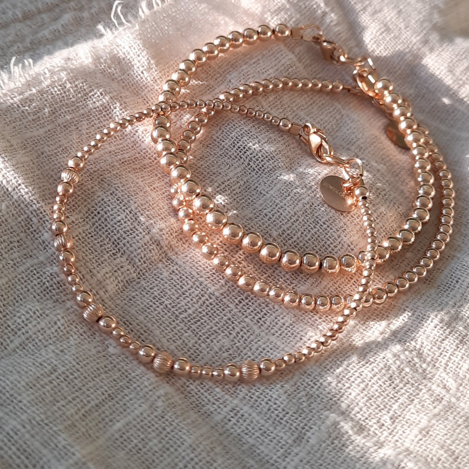 14k goldfilled gouden bolletjes armbanden
