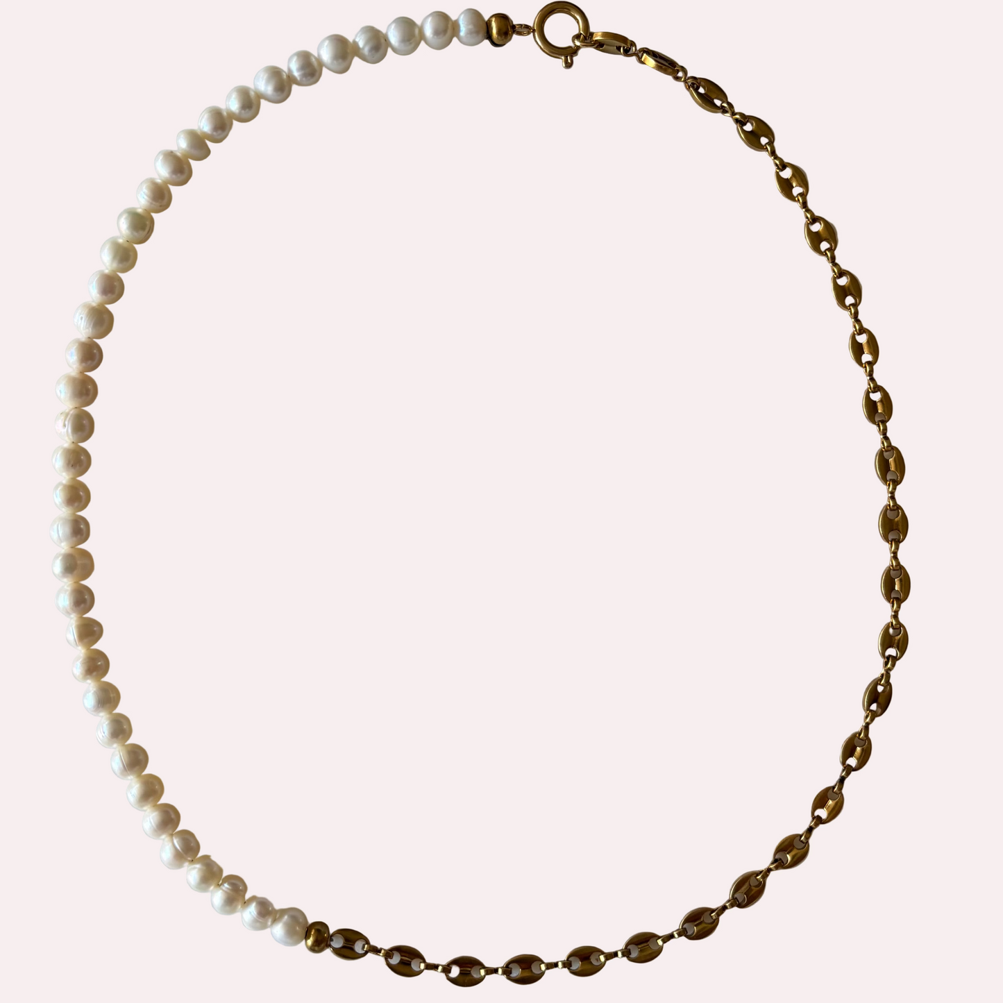 Parel ketting | Goud | Jackie