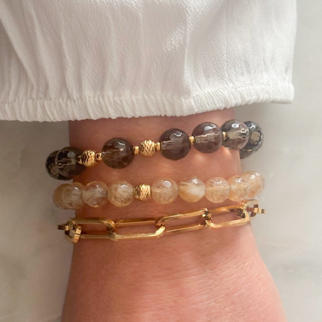 kralen armbanden stainless steel 18k